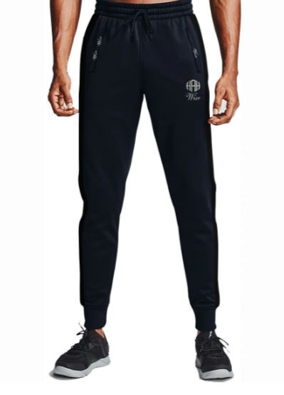 POLYESTER NAVY PANEL TROUSER